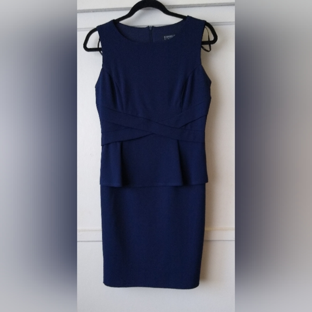 Dress Enfocus Studio Size: 6 Color: Navy